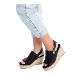 Xti Sandals<Wedge Sandals - 141440 - Black