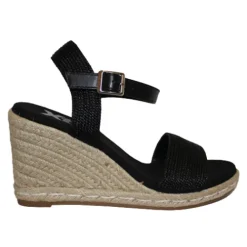 Xti Sandals<Wedge Sandals- 141420 - Black