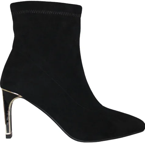 Zanni Boots<Heeled Ankle Boots- Songrum - Black