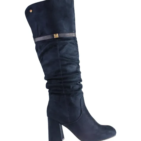 Zanni Boots<Knee Boots - Zifta - Navy Suede