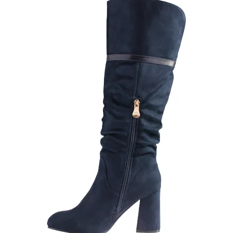 Zanni Boots<Knee Boots - Zifta - Navy Suede