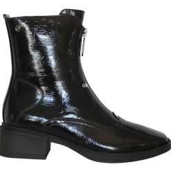 Zanni Boots<Ankle Boots - Tokchon - Black Patent