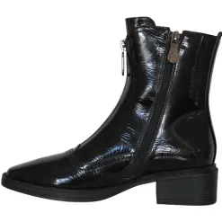 Zanni Boots<Ankle Boots - Tokchon - Black Patent