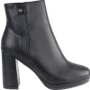 Zanni Boots<Block Heeled Platform ankle Boots - Balyana - Black