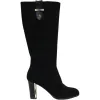 Zanni Boots<Knee Boot - Bikaner - Black Suede
