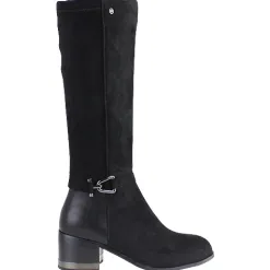 Zanni Boots<Knee Boots - Monera - Black Suede