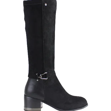 Zanni Boots<Knee Boots - Monera - Black Suede