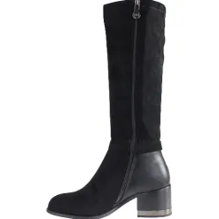 Zanni Boots<Knee Boots - Monera - Black Suede