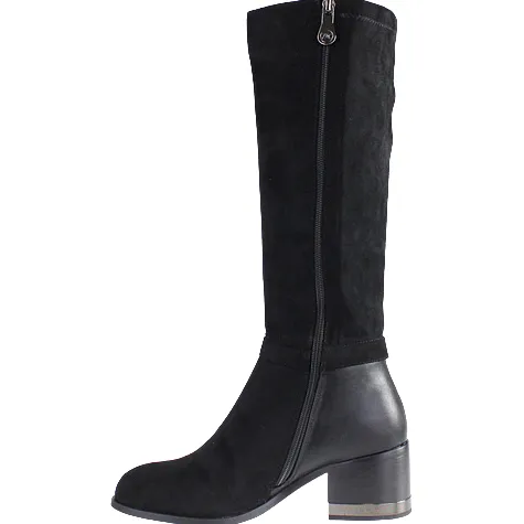 Zanni Boots<Knee Boots - Monera - Black Suede