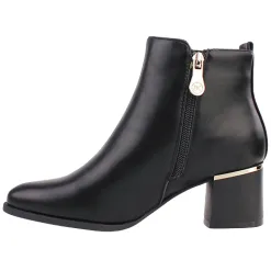 Zanni Boots<Ladies Ankle Boots - Maisalon - Black