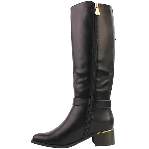 Zanni Boots<Ladies Knee Boot - Hanjurah - Black