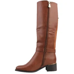 Zanni Boots<Ladies Knee Boots - Hanjurah - Tan