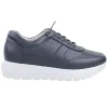 Zanni Trainers<Ladies Platform Trainers - Kamoeni One- Navy