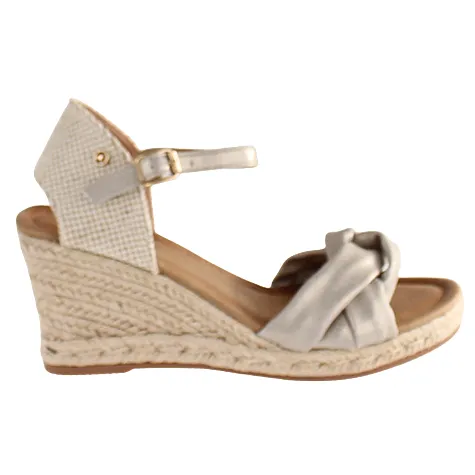 Zanni Sandals<Ladies Wedge Sandals - Herat - Siiver