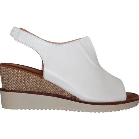 Zanni Sandals<Ladies Wedge Sandals - Mirfa - White
