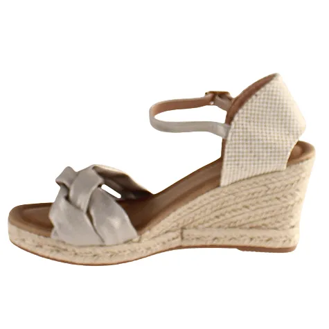 Zanni Sandals<Ladies Wedge Sandals - Herat - Siiver