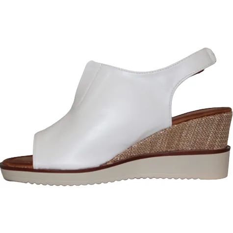 Zanni Sandals<Ladies Wedge Sandals - Mirfa - White