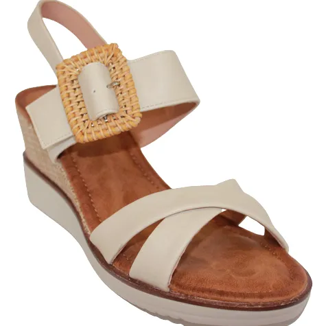 Zanni Sandals<Wedge Sandals - Kalba - Beige